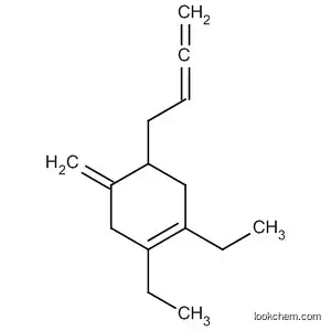 Molecular Structure of 388606-30-2 (Cyclohexene, 4-(2,3-butadienyl)-1,2-diethyl-5-methylene-)