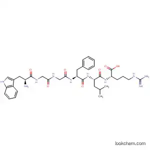 Molecular Structure of 388610-84-2 (L-Arginine, L-tryptophylglycylglycyl-L-phenylalanyl-L-leucyl-)