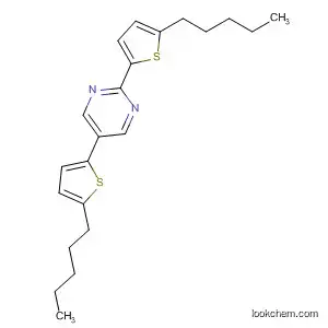 Molecular Structure of 388616-43-1 (Pyrimidine, 2,5-bis(5-pentyl-2-thienyl)-)