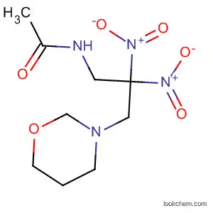Molecular Structure of 390401-70-4 (Acetamide, N-[3-(dihydro-2H-1,3-oxazin-3(4H)-yl)-2,2-dinitropropyl]-)