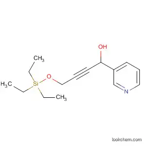 Molecular Structure of 391249-50-6 (3-Pyridinemethanol, a-[3-[(triethylsilyl)oxy]-1-propynyl]-)