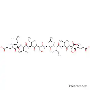 Molecular Structure of 391252-43-0 (L-Serine,
L-a-glutamyl-L-leucyl-L-valyl-L-isoleucyl-L-seryl-L-leucyl-L-isoleucyl-L-valyl-L
-a-glutamyl-)