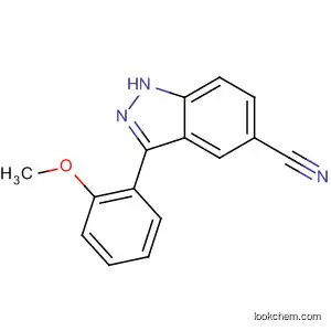 1H-Indazole-5-carbonitrile, 3-(2-methoxyphenyl)-