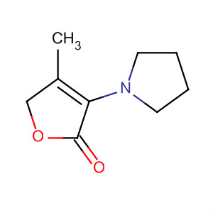 2(5H)-Furanone, 4-methyl-3-(1-pyrrolidinyl)-