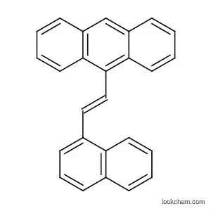 Molecular Structure of 101932-91-6 (Anthracene, 9-[(1E)-2-(1-naphthalenyl)ethenyl]-)