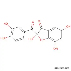 Molecular Structure of 102788-23-8 (3(2H)-Benzofuranone, 2-(3,4-dihydroxybenzoyl)-2,4,6-trihydroxy-)