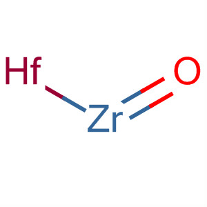 Molecular Structure of 104365-48-2 (Hafnium zirconium oxide)