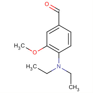Molecular Structure of 106001-58-5 (Benzaldehyde, 4-(diethylamino)-3-methoxy-)