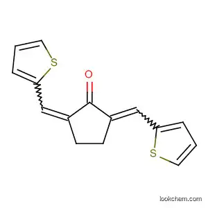 Molecular Structure of 1087-07-6 (Cyclopentanone, 2,5-bis(2-thienylmethylene)-)