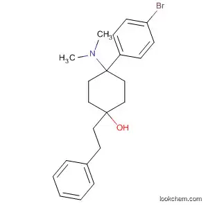 4-(4-Bromophenyl)-4-dimethylamino-1-phenethylcyclohexanol