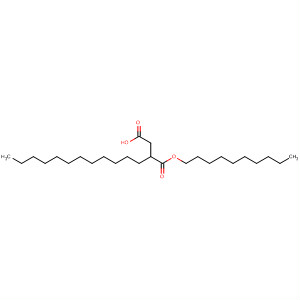 Molecular Structure of 111548-14-2 (Butanedioic acid, dodecyl-, 1-decyl ester)
