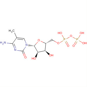 Molecular Structure of 112242-04-3 (Cytidine 5'-(trihydrogen diphosphate), 5-methyl-)