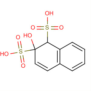 Molecular Structure of 115864-15-8 (Naphthalenedisulfonic acid, 2-hydroxy-)