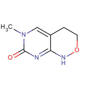 Molecular Structure of 124928-61-6 (1H-Pyrimido[4,5-c][1,2]oxazin-7(3H)-one, 4,6-dihydro-6-methyl-)