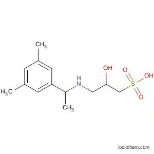 Molecular Structure of 126400-78-0 (1-Propanesulfonic acid, 3-[(3,5-dimethylphenyl)ethylamino]-2-hydroxy-)