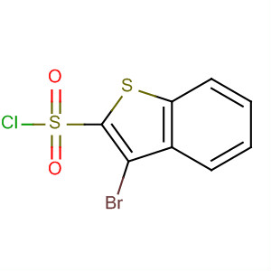 Molecular Structure of 128852-11-9 (Benzo[b]thiophene-2-sulfonyl chloride, 3-bromo-)