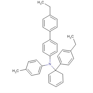 Molecular Structure of 132679-35-7 ([1,1'-Biphenyl]-4-amine,
4'-ethyl-N-(4'-ethyl[1,1'-biphenyl]-4-yl)-N-(4-methylphenyl)-)