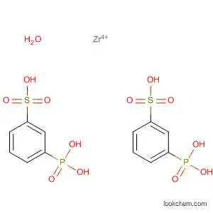 Molecular Structure of 141651-24-3 (Benzenesulfonic acid, 3-phosphono-, zirconium(4+) salt (2:1), hydrate)