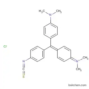 Molecular Structure of 147492-82-8 (Methanaminium,
N-[4-[[4-(dimethylamino)phenyl](4-isothiocyanatophenyl)methylene]-2,5-
cyclohexadien-1-ylidene]-N-methyl-, chloride)