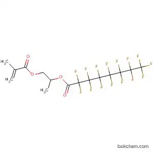 Molecular Structure of 14898-57-8 (Octanoic acid, pentadecafluoro-,
1-methyl-2-[(2-methyl-1-oxo-2-propenyl)oxy]ethyl ester)