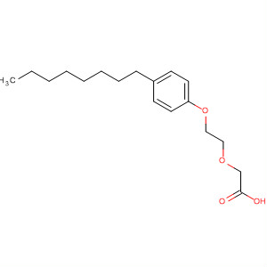 Molecular Structure of 154826-10-5 (Acetic acid, [2-(4-octylphenoxy)ethoxy]-)