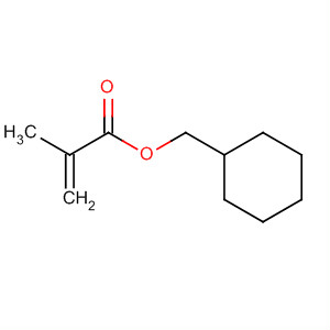 Molecular Structure of 16868-16-9 (2-Propenoic acid, 2-methyl-, cyclohexylmethyl ester)