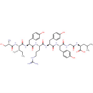 Molecular Structure of 178561-37-0 (L-Leucine, L-seryl-L-isoleucyl-L-tyrosyl-L-arginyl-L-tyrosyl-L-tyrosylglycyl-)