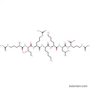 Molecular Structure of 183896-75-5 (L-Arginine, L-arginyl-L-isoleucyl-L-arginyl-L-lysyl-L-lysyl-L-leucyl-)