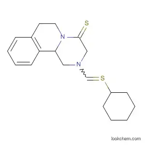 Molecular Structure of 184015-67-6 (4H-Pyrazino[2,1-a]isoquinoline-4-thione,
2-(cyclohexylthioxomethyl)-1,2,3,6,7,11b-hexahydro-)