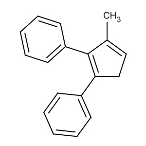 Molecular Structure of 184856-50-6 (Benzene, 1,1'-(3-methylcyclopentadiene-1,2-diyl)bis-)