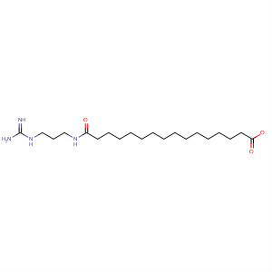 Molecular Structure of 185330-57-8 (Tetradecanamide, N-[3-[(aminoiminomethyl)amino]propyl]-,
monoacetate)