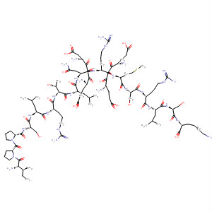 Molecular Structure of 187266-75-7 (L-Lysine,
L-isoleucyl-L-prolyl-L-prolyl-L-seryl-L-leucyl-L-arginyl-L-threonyl-L-leucyl-L-a
-glutamyl-L-a-aspartyl-L-asparaginyl-L-a-glutamyl-L-a-glutamyl-L-arginyl-
L-methionyl-L-seryl-L-arginyl-L-leucyl-L-seryl-)