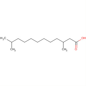 Molecular Structure of 190332-37-7 (Dodecanoic acid, 3,11-dimethyl-)
