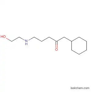 Molecular Structure of 191937-01-6 (2-Pentanone, 1-cyclohexyl-5-[(2-hydroxyethyl)amino]-)