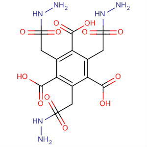 Molecular Structure of 195375-19-0 (1,3,5-Benzenetricarboxylic acid, tris(2-acetylhydrazide))
