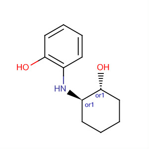 Molecular Structure of 196494-35-6 (Phenol, 2-[[(1R,2R)-2-hydroxycyclohexyl]amino]-, rel-)