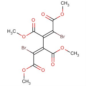 Molecular Structure of 196811-85-5 (1,3-Butadiene-1,2,3,4-tetracarboxylic acid, 1,4-dibromo-, tetramethyl
ester, (1E,3E)-)