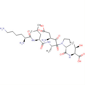 Molecular Structure of 198022-59-2 (L-Threonine, L-lysyl-L-leucyl-L-a-aspartyl-L-alanyl-L-prolyl-)