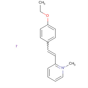 Molecular Structure of 198704-94-8 (Pyridinium, 2-[2-(4-ethoxyphenyl)ethenyl]-1-methyl-, iodide)