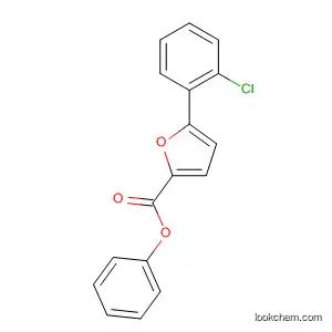 Molecular Structure of 199457-61-9 (2-Furancarboxylic acid, 5-(2-chlorophenyl)-, phenyl ester)