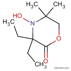 Molecular Structure of 264279-68-7 (4-Morpholinyloxy, 3,3-diethyl-5,5-dimethyl-2-oxo-)