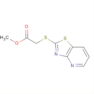 Acetic acid, (thiazolo[4,5-b]pyridin-2-ylthio)-, methyl ester