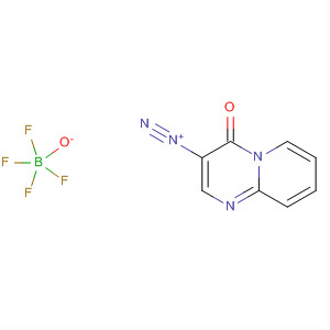 Molecular Structure of 299397-31-2 (4H-Pyrido[1,2-a]pyrimidine-3-diazonium, 4-oxo-, tetrafluoroborate(1-))