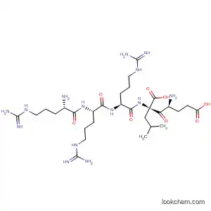 Molecular Structure of 302900-68-1 (L-Leucine, L-arginyl-L-arginyl-L-arginyl-L-a-glutamyl-)