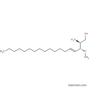 Molecular Structure of 3123-71-5 (4-Octadecen-1-ol, 2-amino-3-methoxy-, (2S,3R,4E)-)