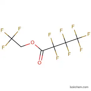 Molecular Structure of 336-63-0 (Butanoic acid, heptafluoro-, 2,2,2-trifluoroethyl ester)