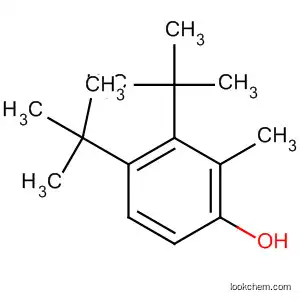 Molecular Structure of 36631-28-4 (Phenol, bis(1,1-dimethylethyl)methyl-)
