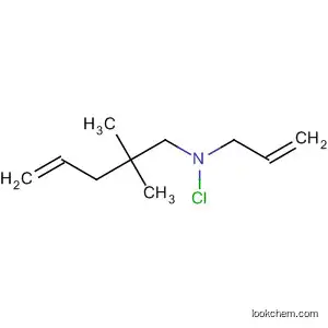 Molecular Structure of 398153-00-9 (4-Penten-1-amine, N-chloro-2,2-dimethyl-N-2-propenyl-)