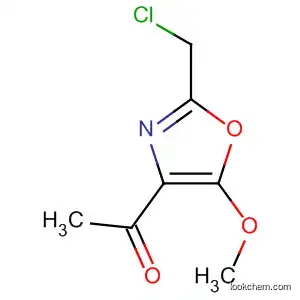 Ethanone, 1-[2-(chloromethyl)-5-methoxy-4-oxazolyl]-