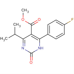 5-PYRIMIDINECARBOXYLIC ACID, 4-(4-FLUOROPHENYL)-1,2-DIHYDRO-6-(1-METHYLETHYL)-2-OXO-, METHYL ESTER